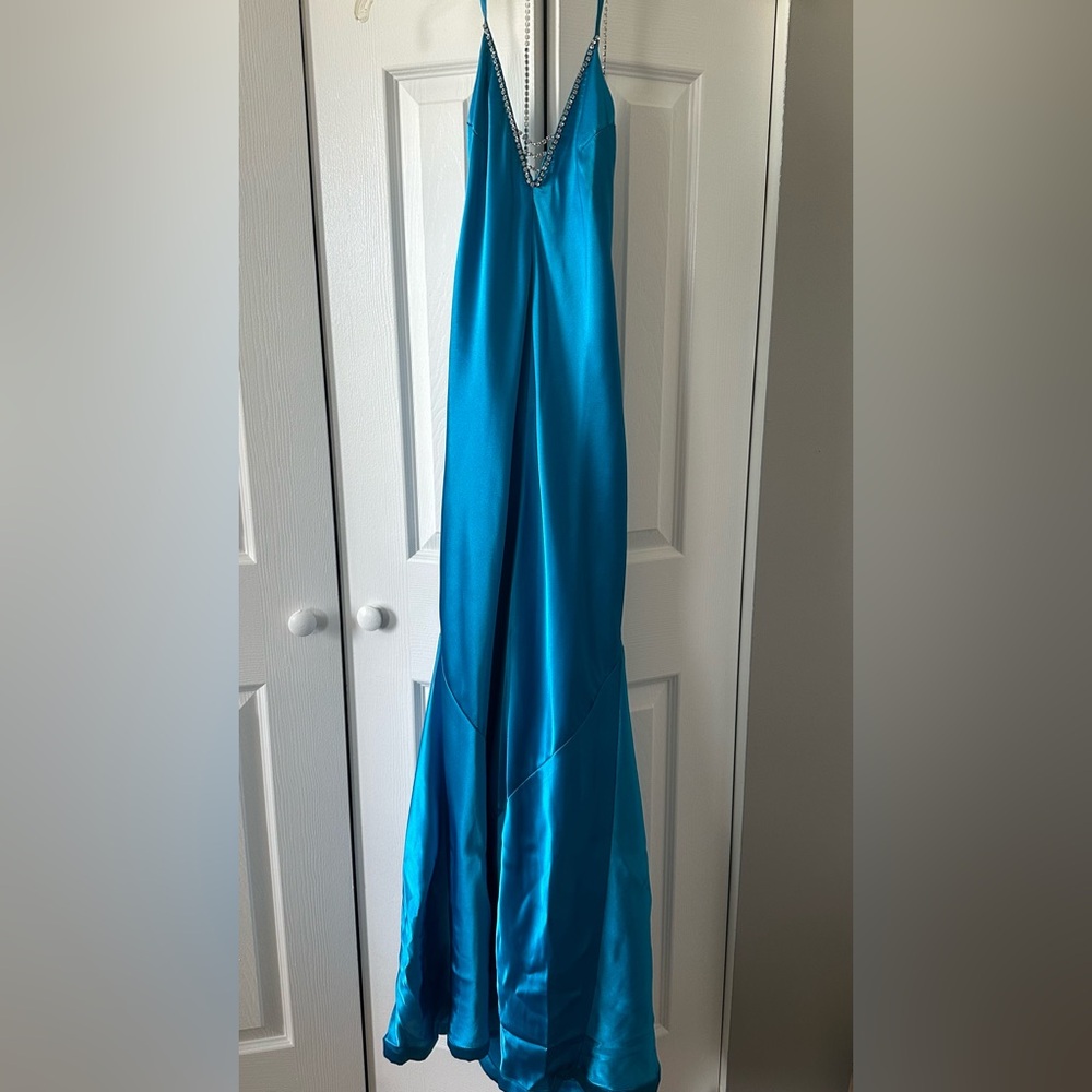Elegant Blue Women's Skirt